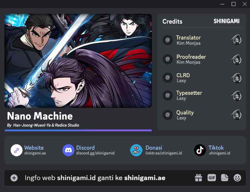 Komik Nano Machine Chapter 231 gambar nomor 1