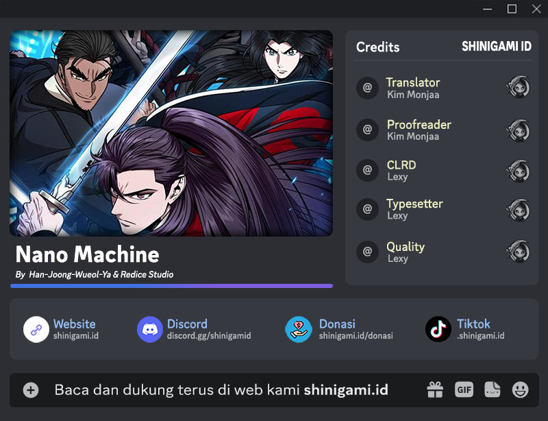 Komik Nano Machine Chapter 156 gambar nomor 1