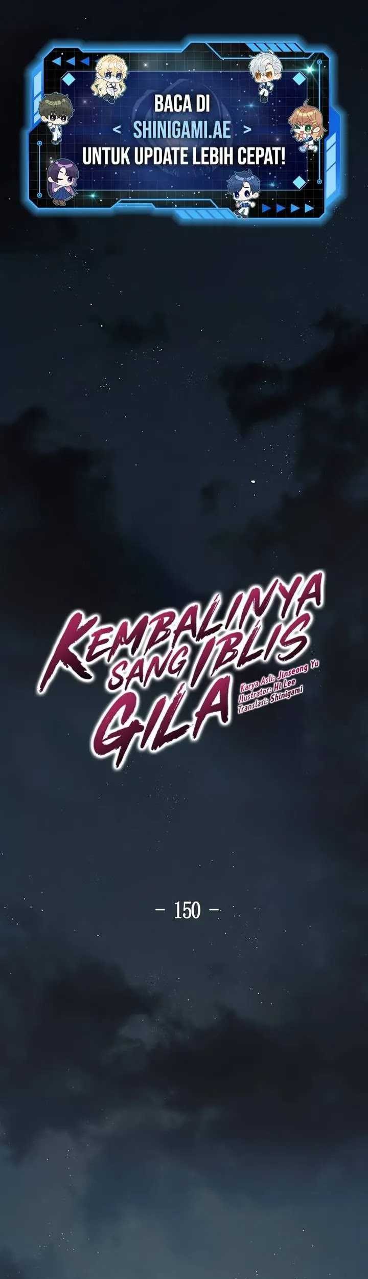 Manhwa Return of the Mad Demon Chapter 150 gambar nomor 2