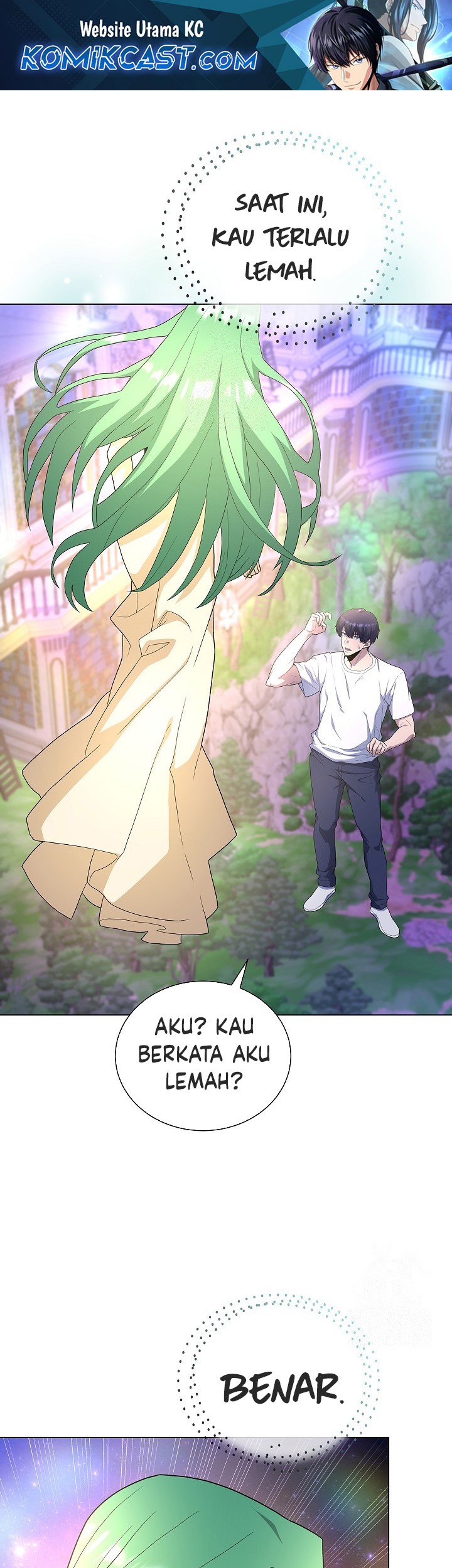 Manhwa The Heavenly Demon Lord Who Doesn’t Want to Level Up Chapter 77 gambar nomor 2