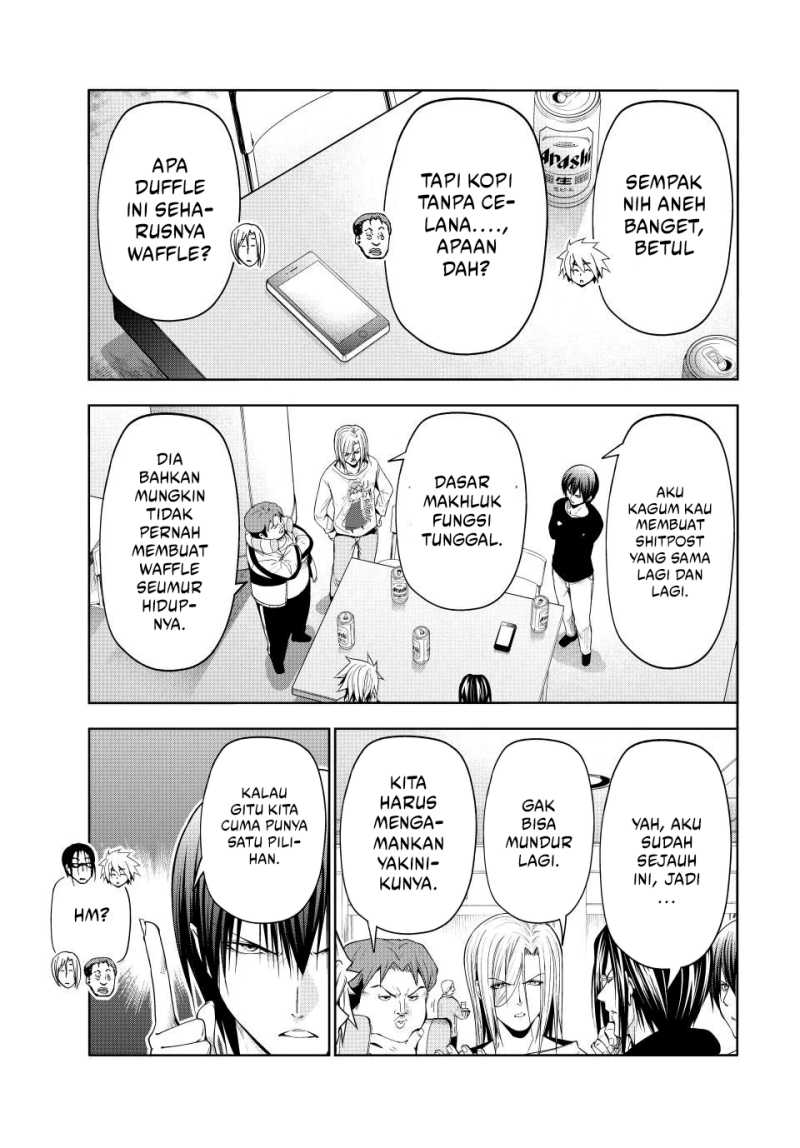 Grand Blue Chapter 101 Gambar 14