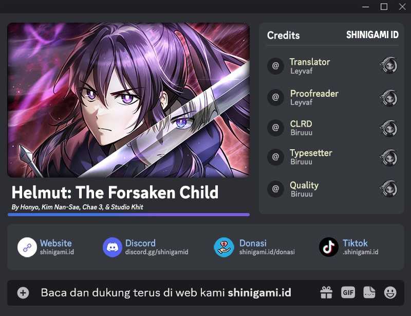 Komik Helmut: The Forsaken Child Chapter 88 gambar nomor 1