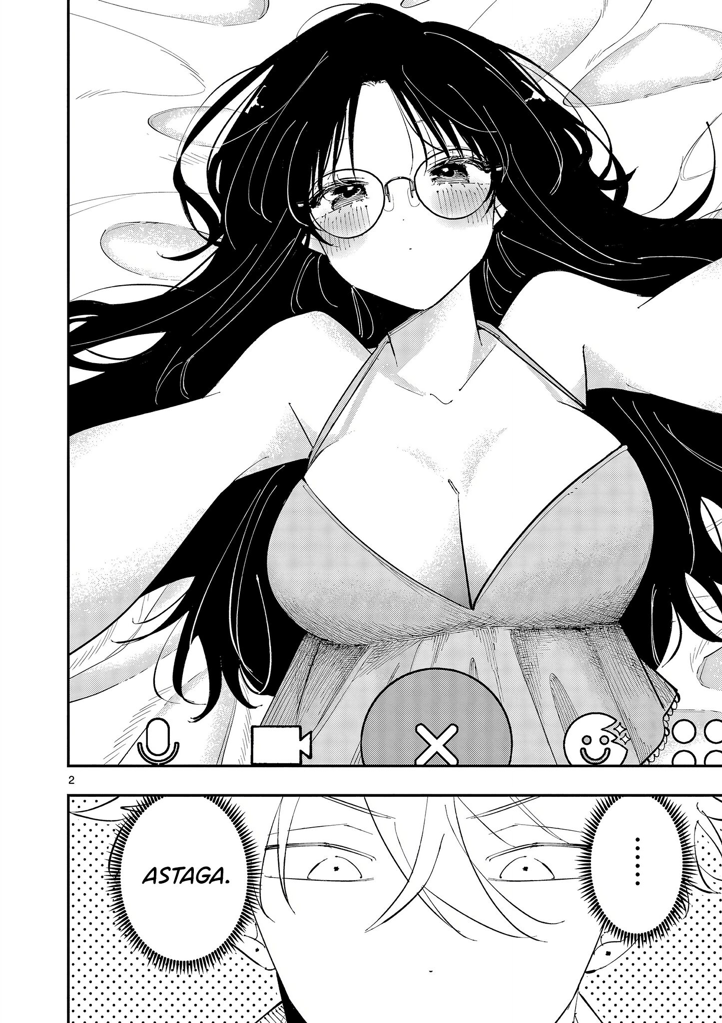 Manga Tonari no Seki no Yatsu ga Souiu Me de Mitekuru Chapter 45 gambar nomor 2
