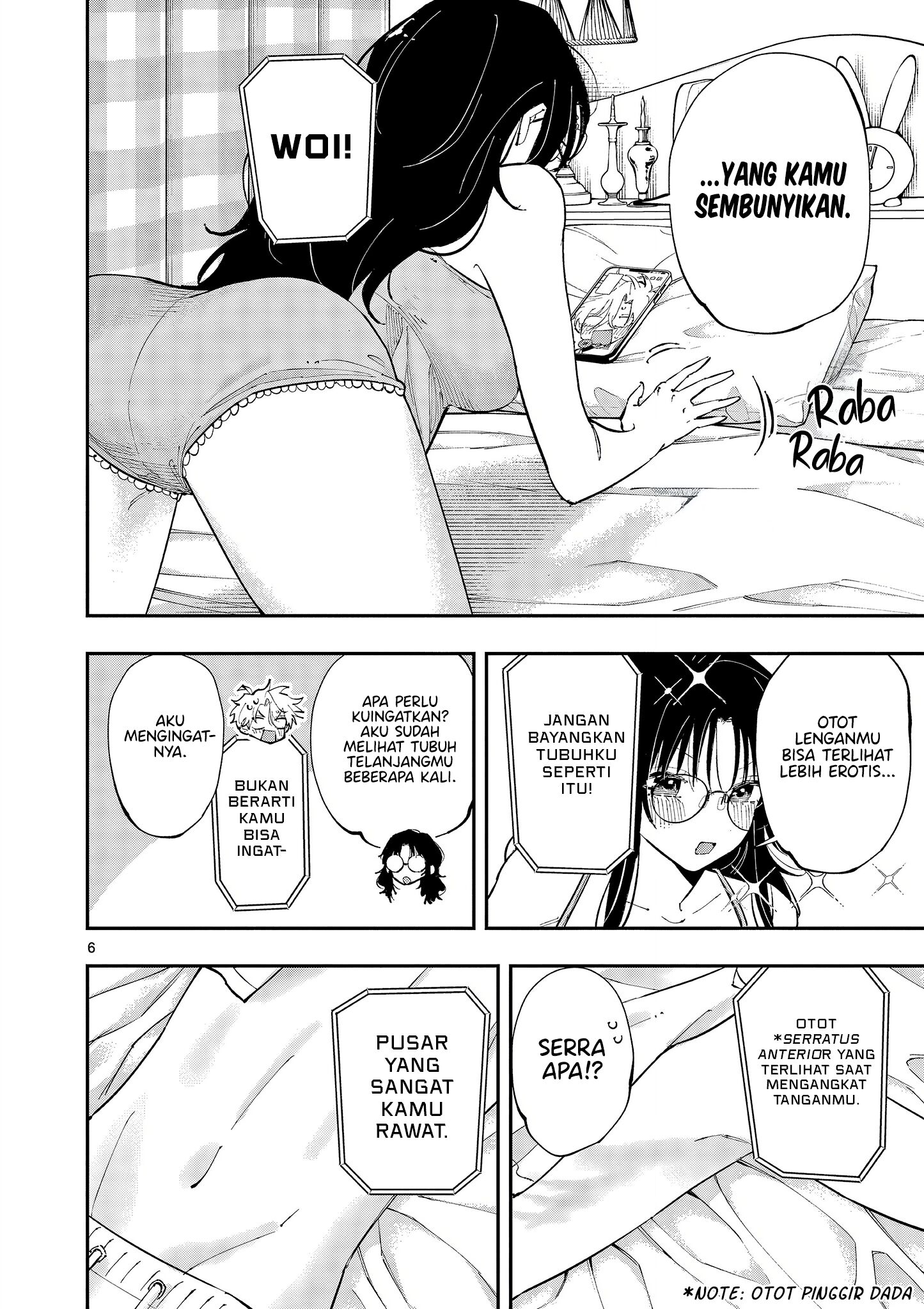 Tonari no Seki no Yatsu ga Souiu Me de Mitekuru Chapter 44 Gambar 6