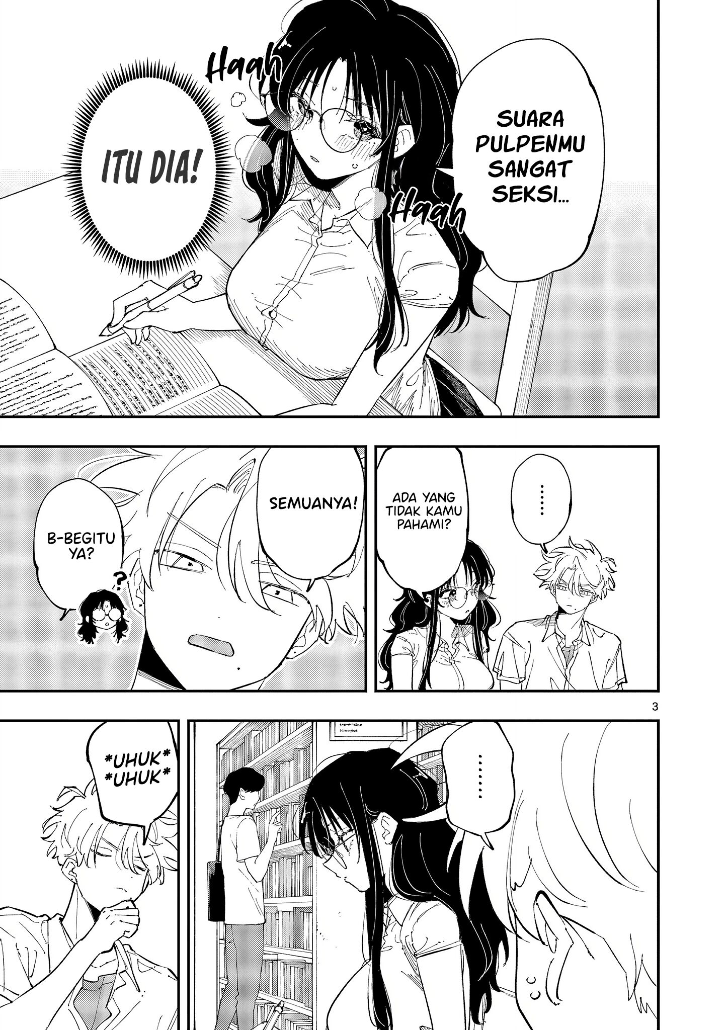 Tonari no Seki no Yatsu ga Souiu Me de Mitekuru Chapter 36 Gambar 3