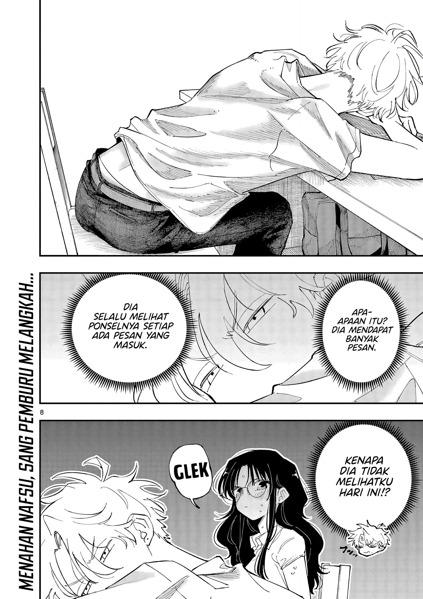 Tonari no Seki no Yatsu ga Souiu Me de Mitekuru Chapter 36 Gambar 8