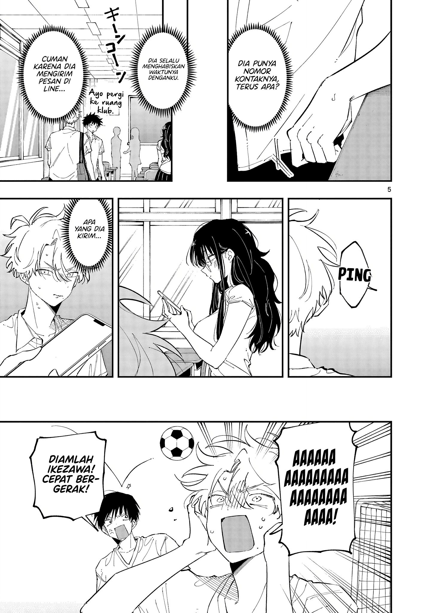 Tonari no Seki no Yatsu ga Souiu Me de Mitekuru Chapter 35 Gambar 5