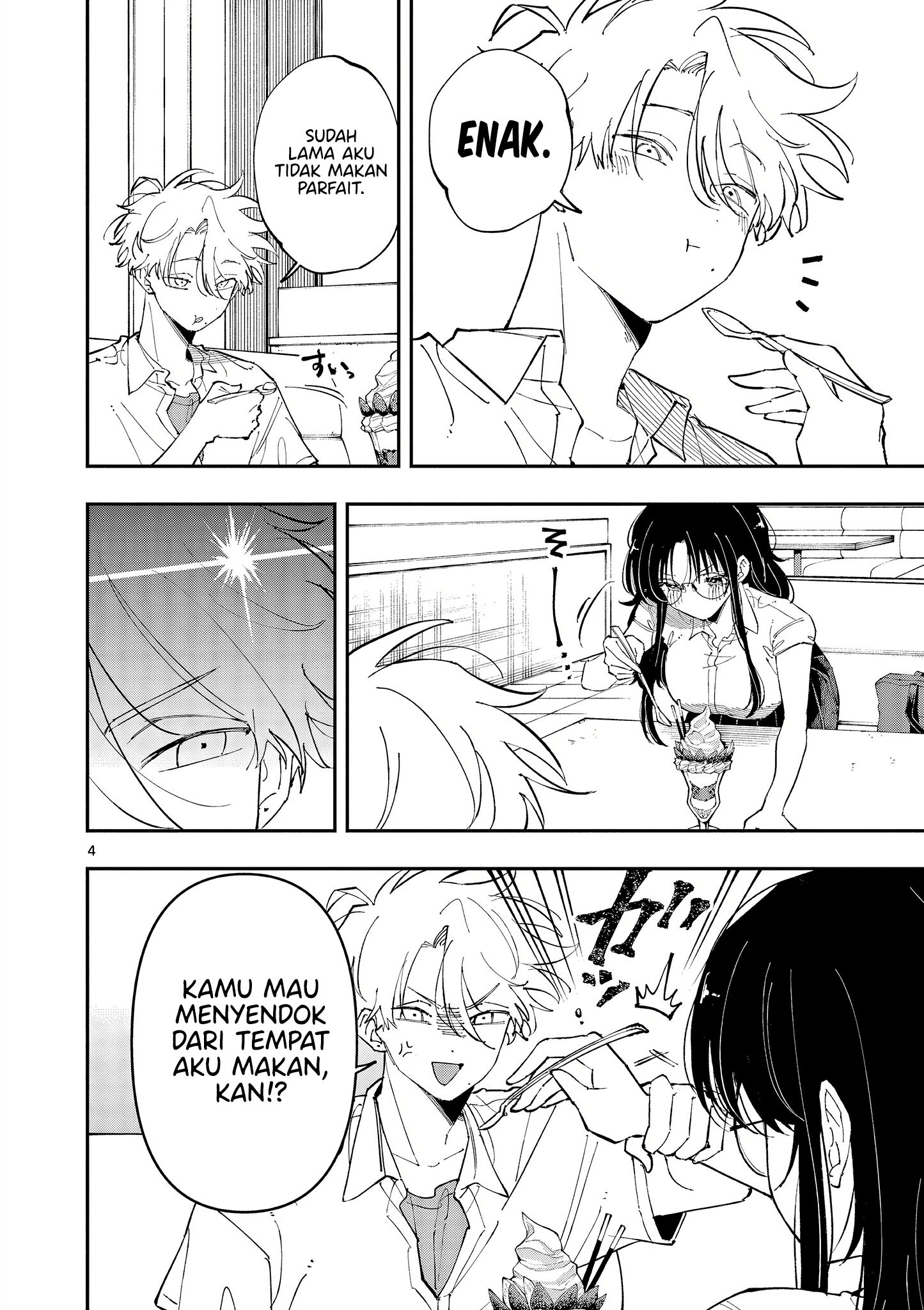 Tonari no Seki no Yatsu ga Souiu Me de Mitekuru Chapter 40 Gambar 4