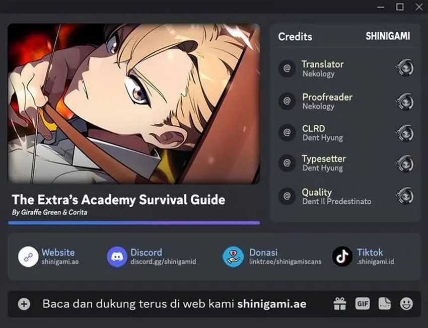 Komik The Extra’s Academy Survival Guide Chapter 73 gambar nomor 1