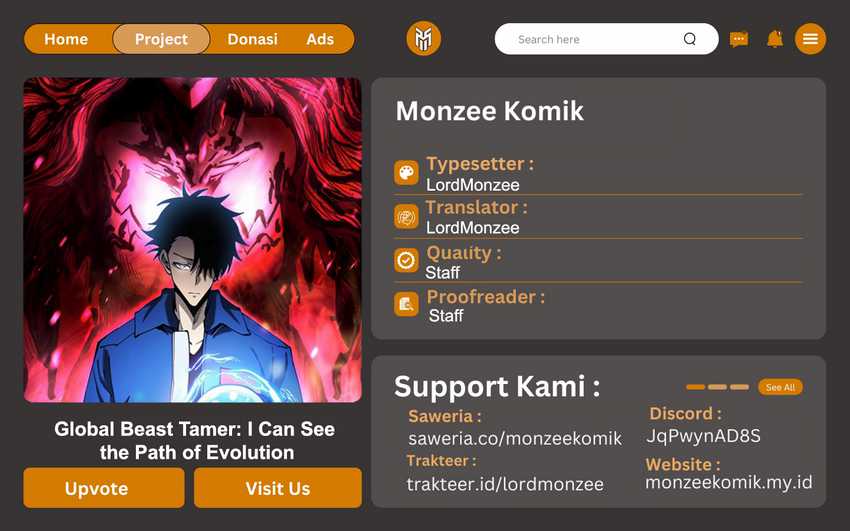 Manhua Global Beast Tamer: I Can See the Path of Evolution Chapter 11 gambar nomor 2