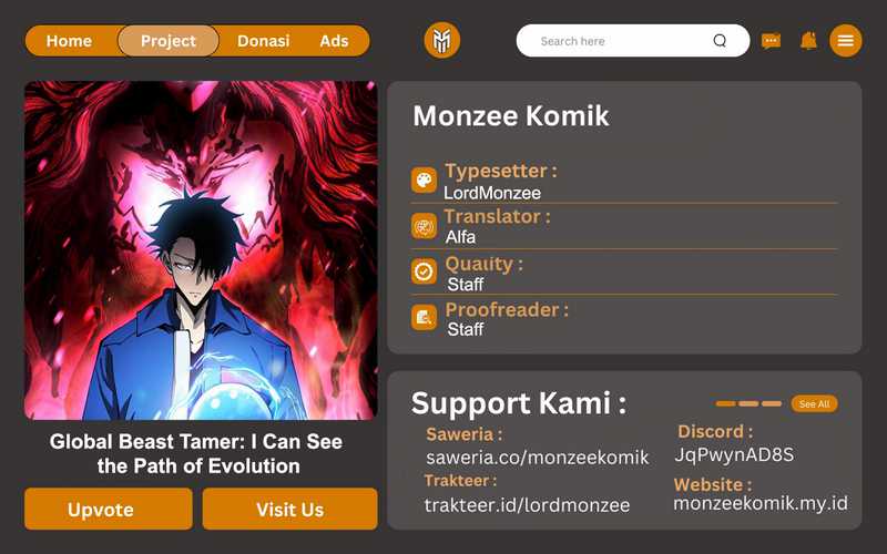 Komik Global Beast Tamer: I Can See the Path of Evolution Chapter 03 gambar nomor 1