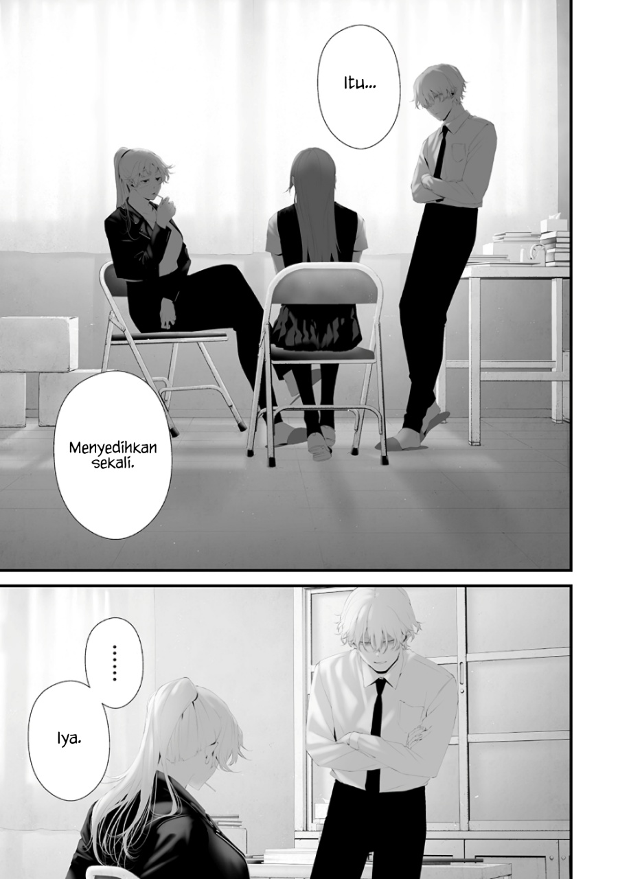 Tsurenai Hodo Aokute Azatoi Kurai ni Akai Chapter 74.7 Gambar 13