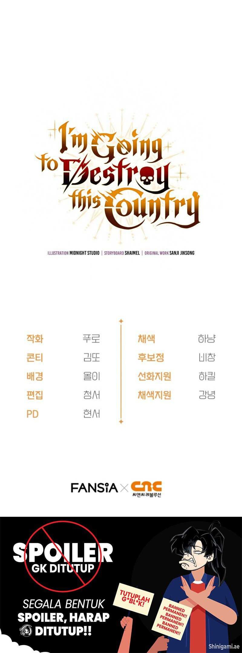 I’m Going To Destroy This Country Chapter 30 Gambar 64