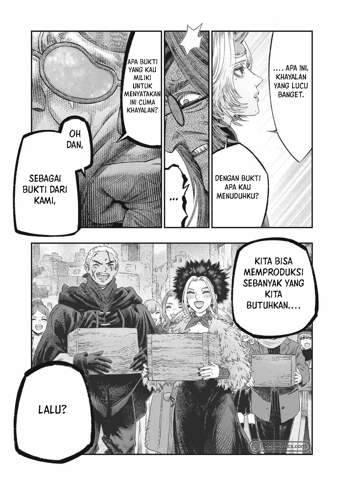 Koudou ni Hattatsu Shita Igaku wa Mahou to Kubetsu ga Tsukanai Chapter 29 Gambar 37