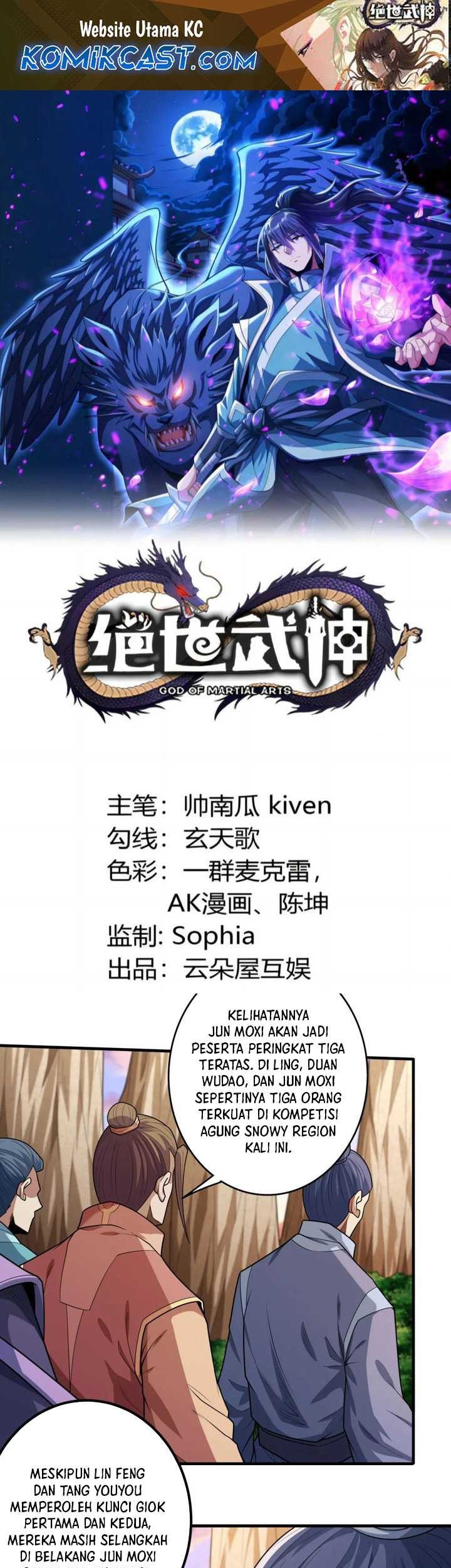 Manhua God of Martial Arts Chapter 790 gambar nomor 2