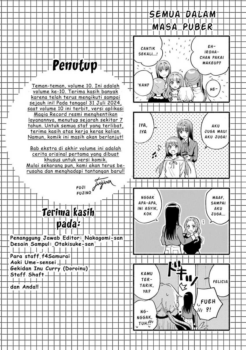 Magia Record: Mahou Shoujo Madoka Magica Gaiden Chapter 60.5 Gambar 21