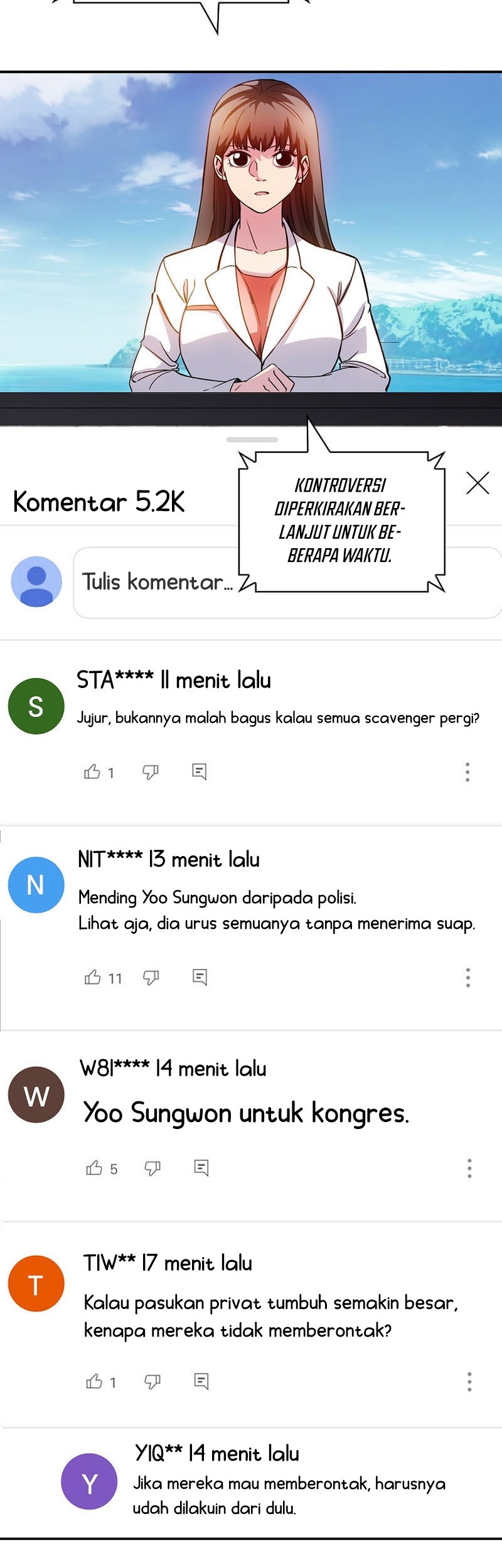 I have an SSS-rank Trait, but I want a Normal Life Chapter 82 Gambar 34