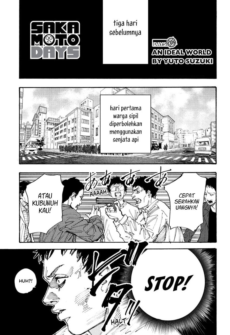 Manga Sakamoto Days Chapter 209 gambar nomor 2