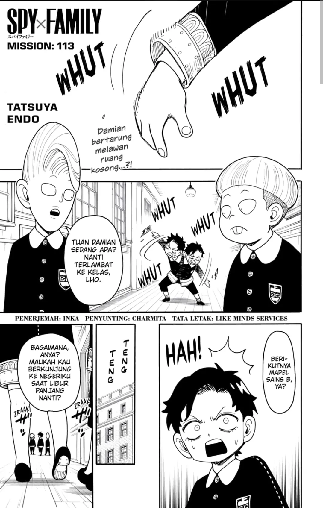 Komik Spy X Family Chapter 113 gambar nomor 1