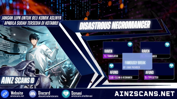 Komik Disastrous Necromancer Chapter 169 gambar nomor 1