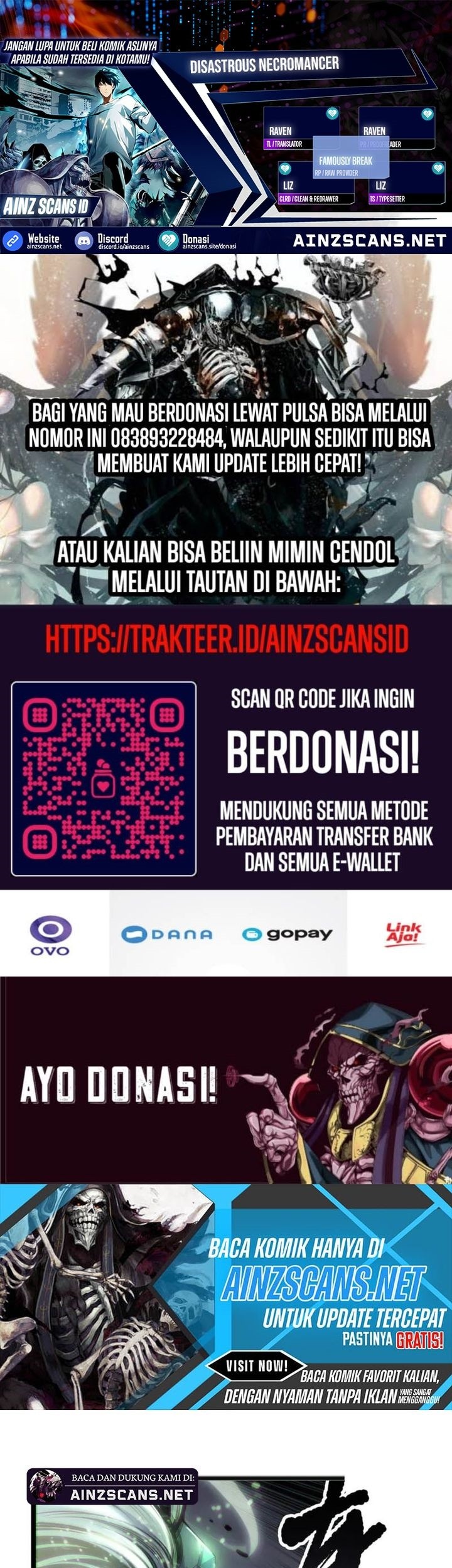 Komik Disastrous Necromancer Chapter 168 gambar nomor 1