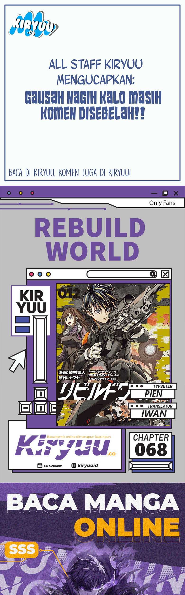 Komik Rebuild World Chapter 68 gambar nomor 1
