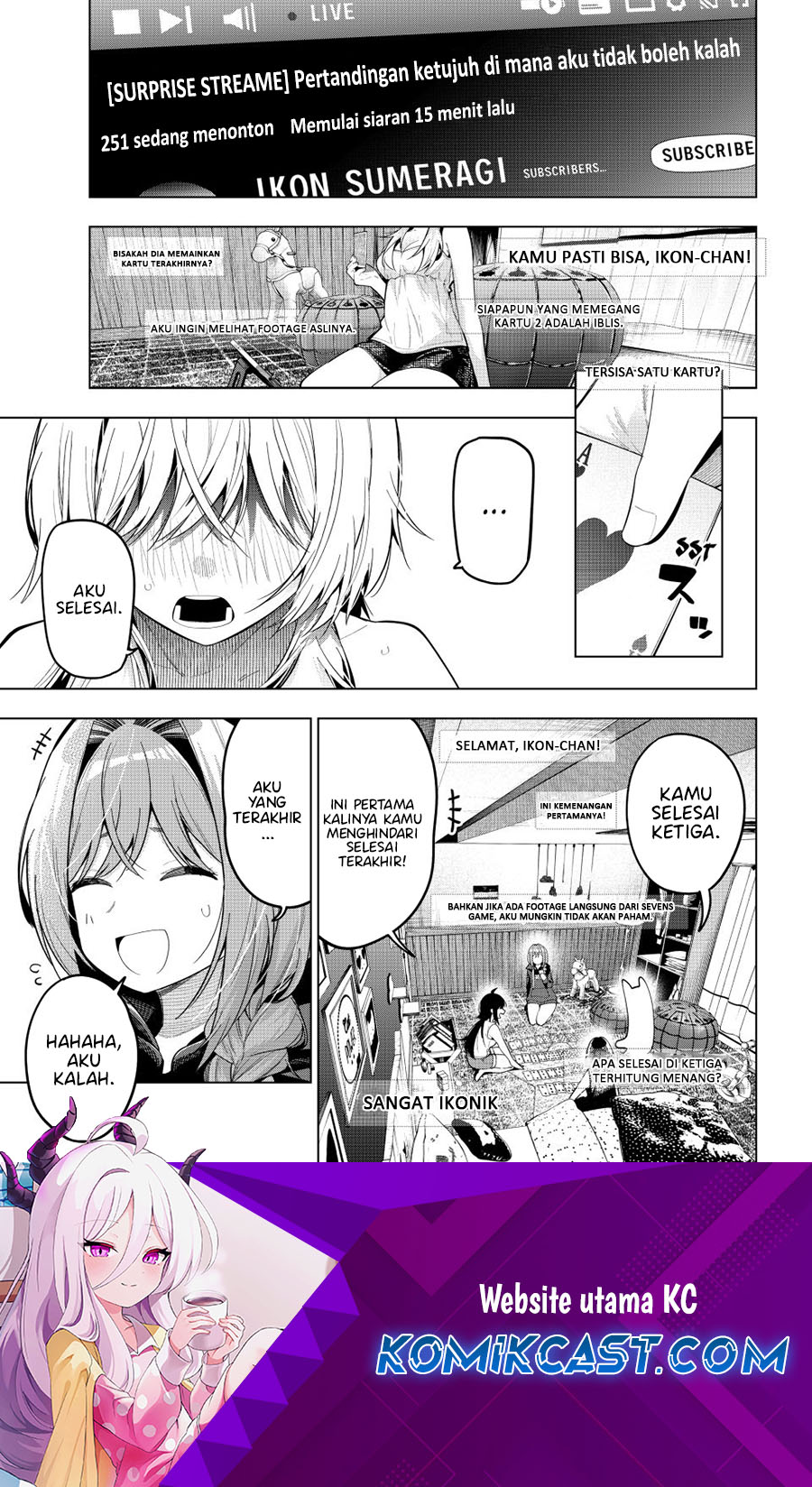 Manga Mayonaka Heart Tune Chapter 72 gambar nomor 2