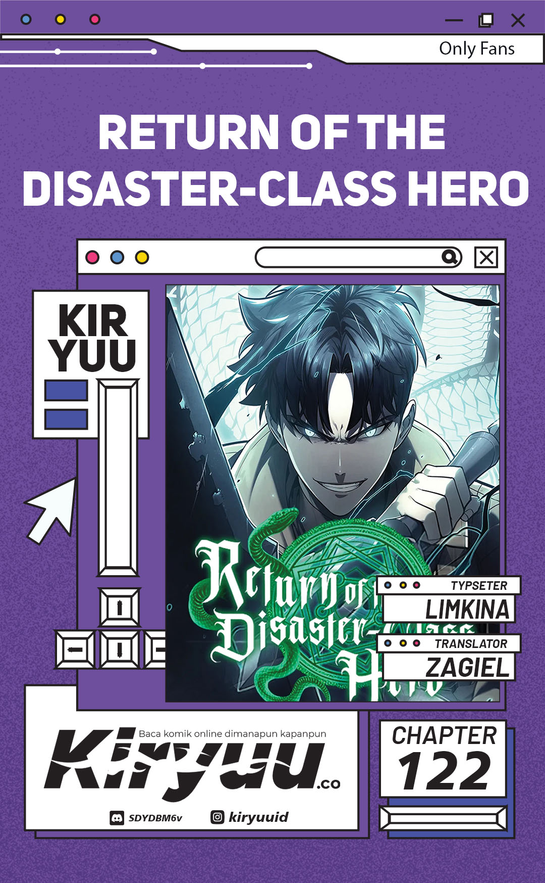 Komik A Disaster-Class Hero Has Returned Chapter 122 gambar nomor 1