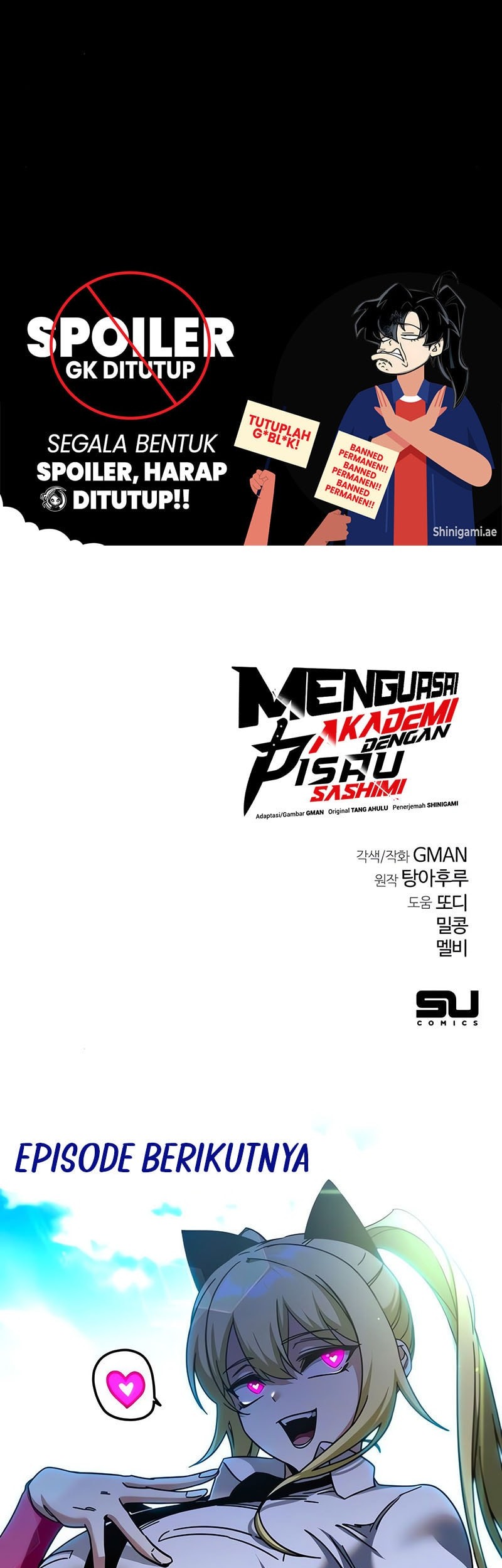 I Took over The Academy With a Single Sashimi Knife Chapter 39 Gambar 79