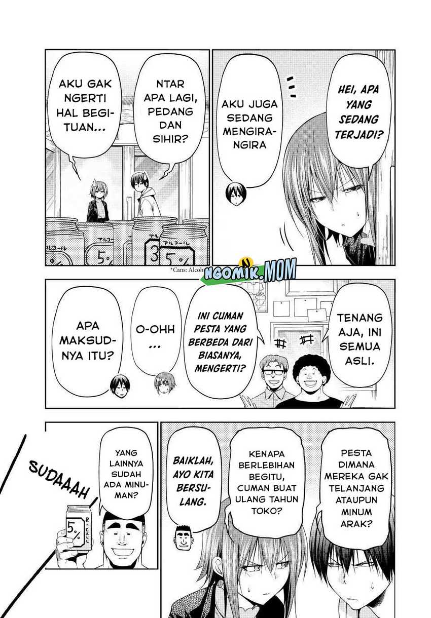 Grand Blue Chapter 100 Gambar 14