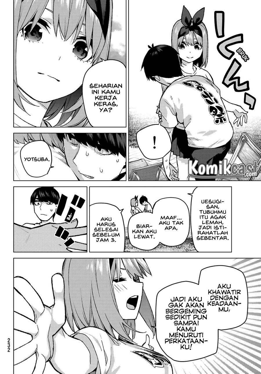 Go-toubun no Hanayome Chapter 107 Gambar 10