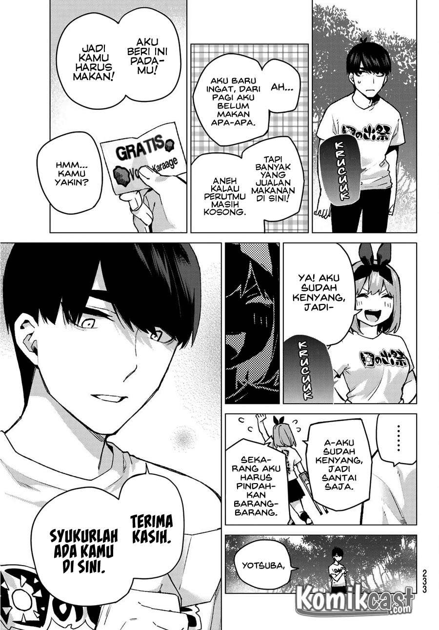 Go-toubun no Hanayome Chapter 107 Gambar 11