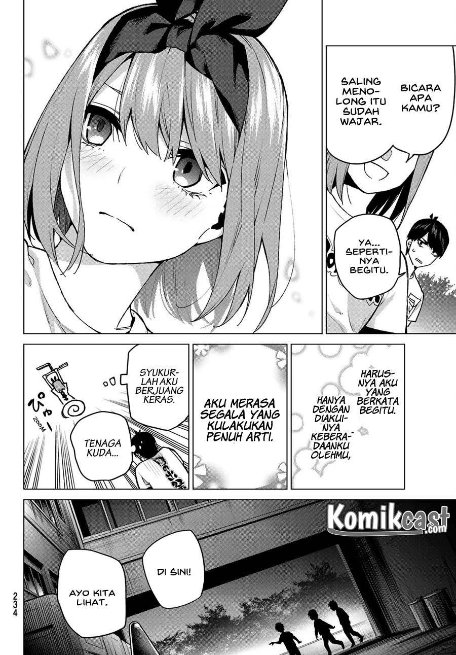 Go-toubun no Hanayome Chapter 107 Gambar 12