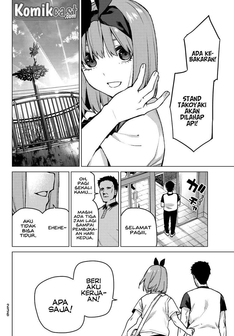 Go-toubun no Hanayome Chapter 107 Gambar 14
