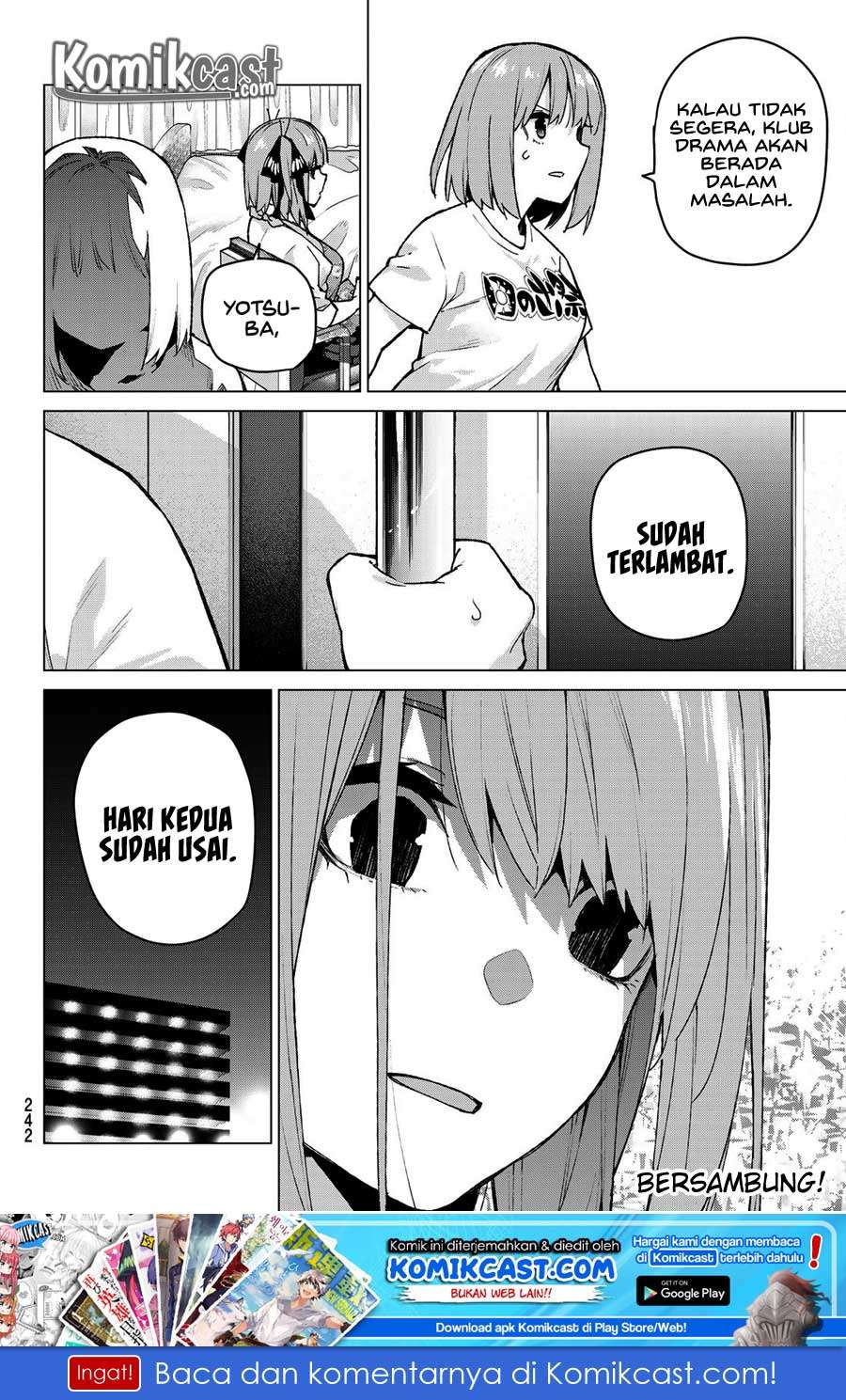 Go-toubun no Hanayome Chapter 107 Gambar 20