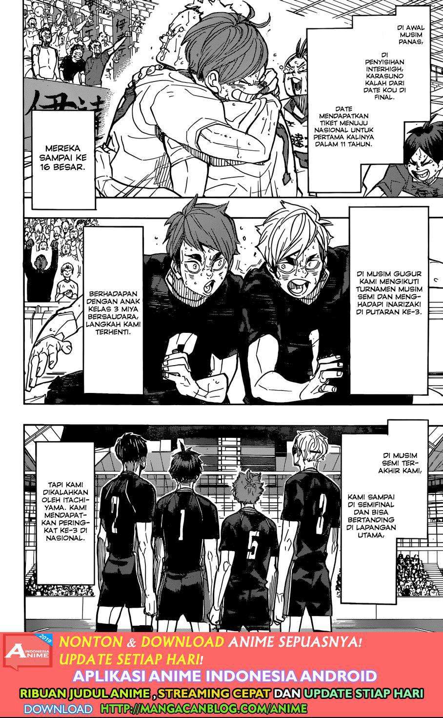 Haikyuu!! Chapter 370 Gambar 3