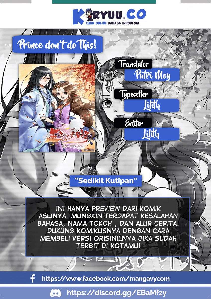 Komik Prince Don’t do This Chapter 24 gambar nomor 1