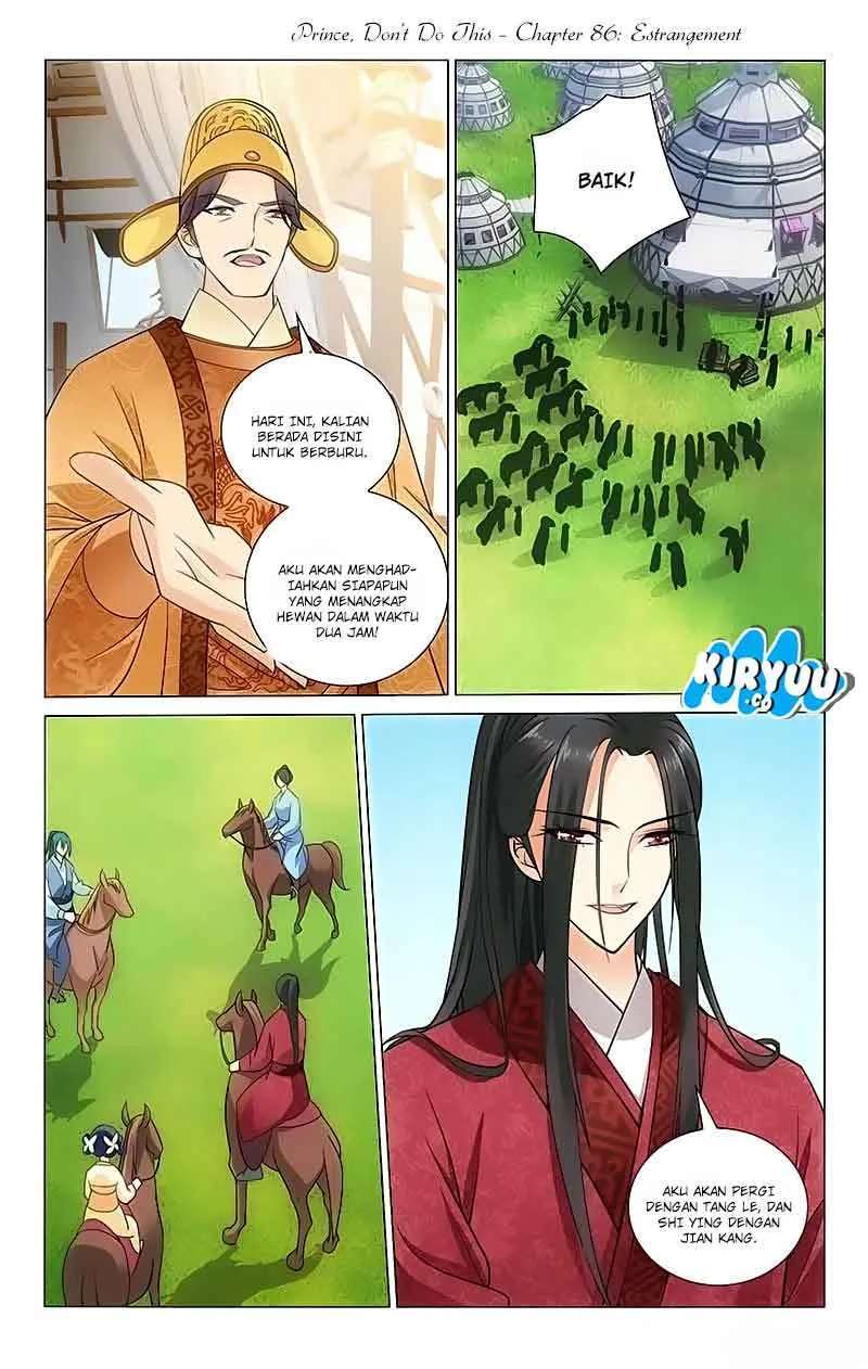 Manhua Prince Don’t do This Chapter 86 gambar nomor 2