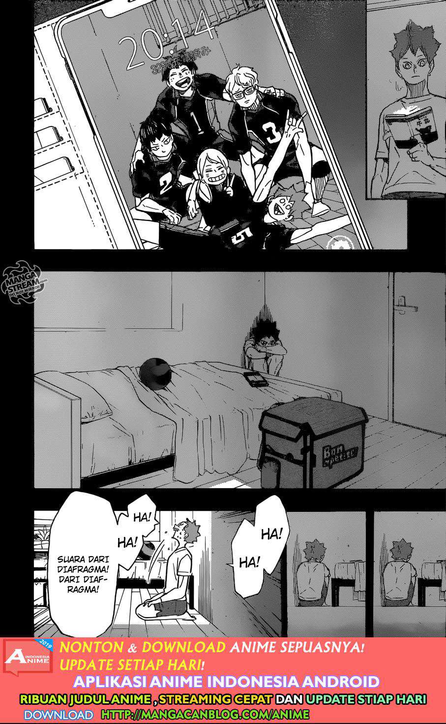 Haikyuu!! Chapter 371 Gambar 14