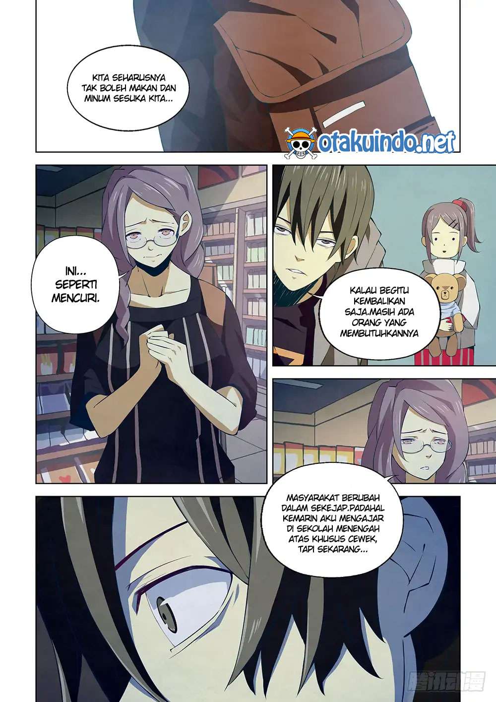 Manhua The Last Human Chapter 14 gambar nomor 2