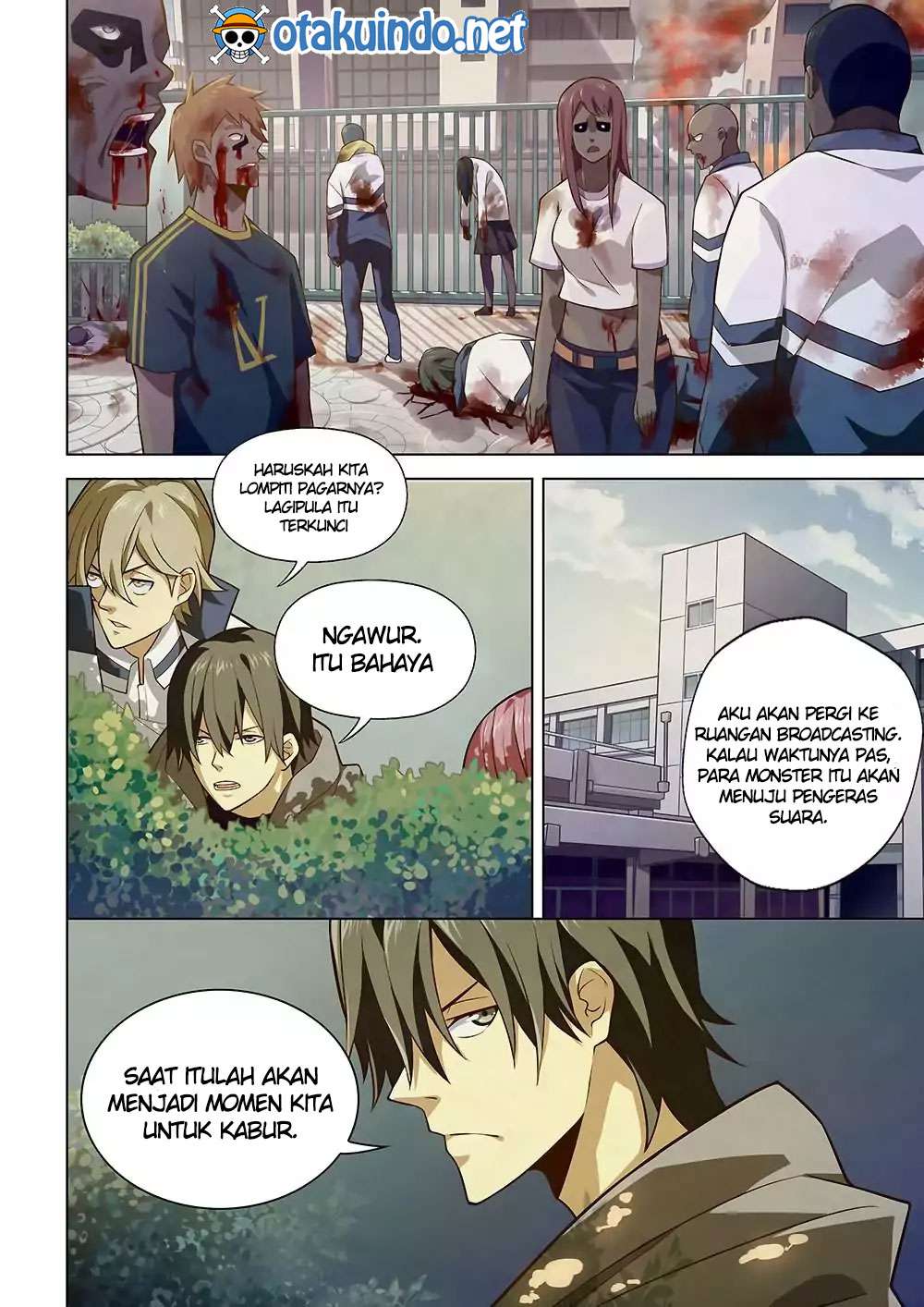 Manhua The Last Human Chapter 7 gambar nomor 2