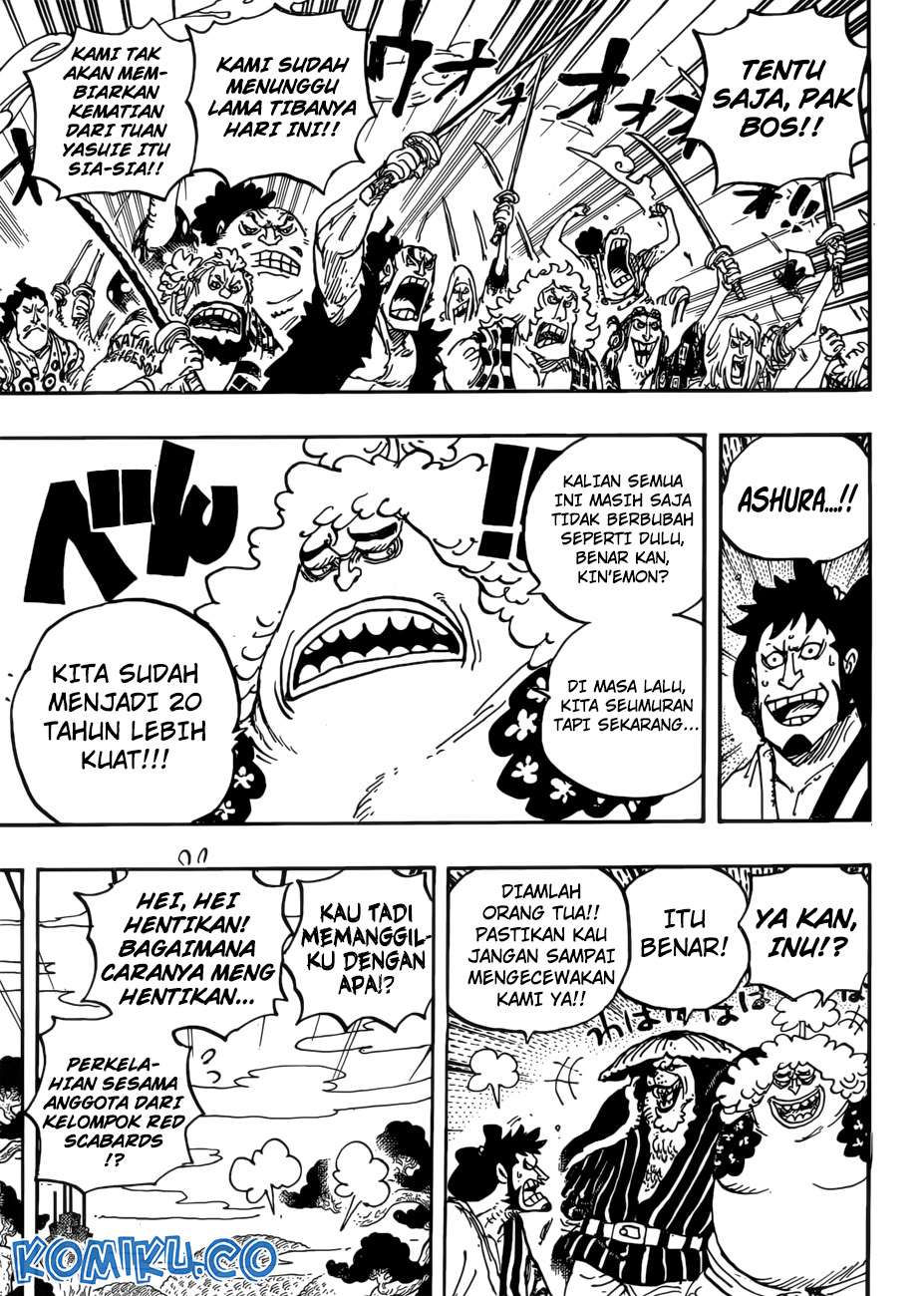 One Piece Chapter 950 Gambar 13