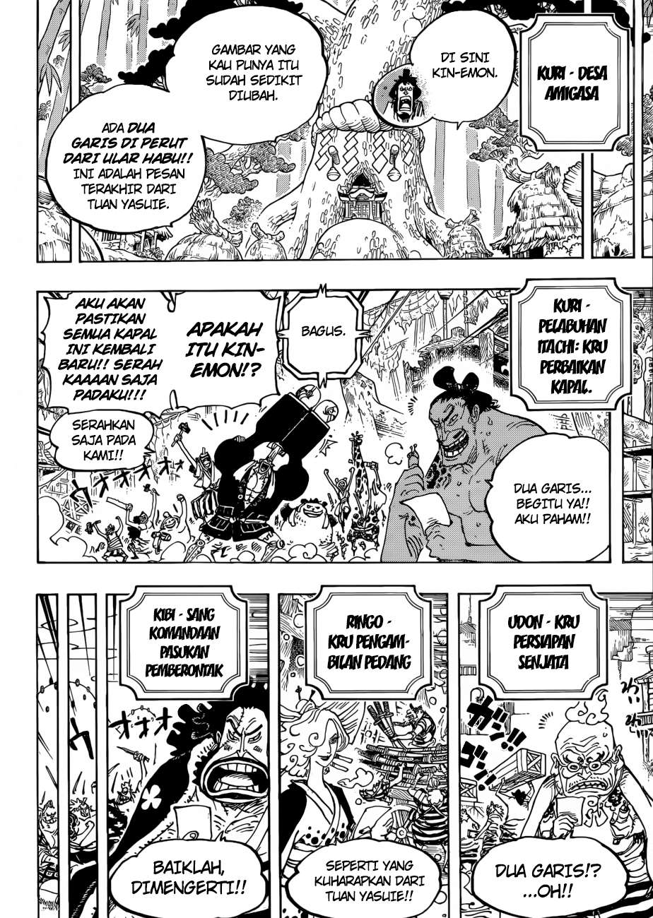 One Piece Chapter 954 Gambar 8