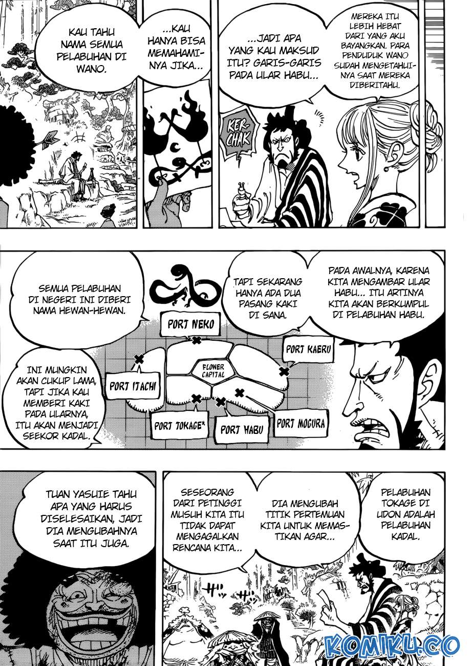 One Piece Chapter 954 Gambar 9