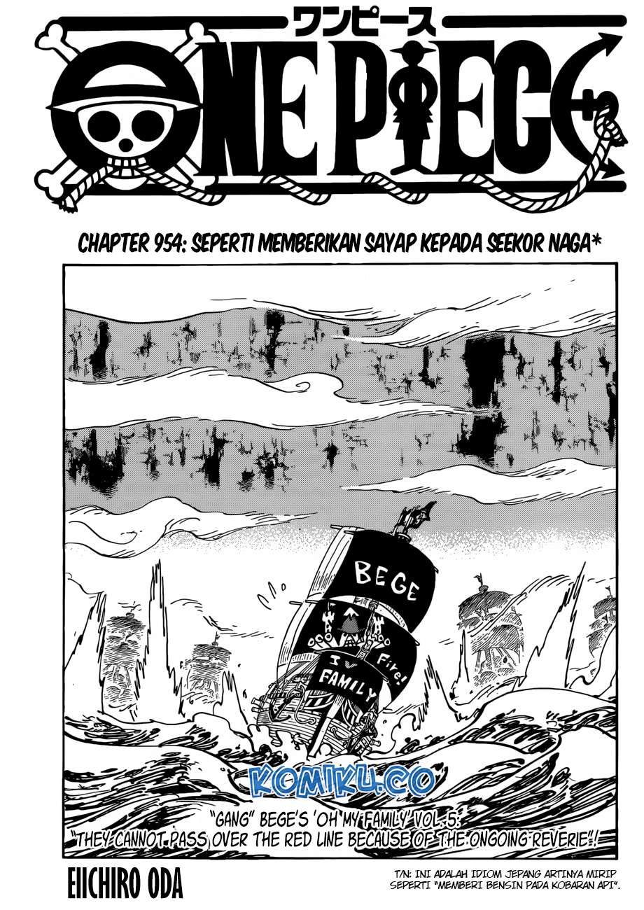 Manga One Piece Chapter 954 gambar nomor 2