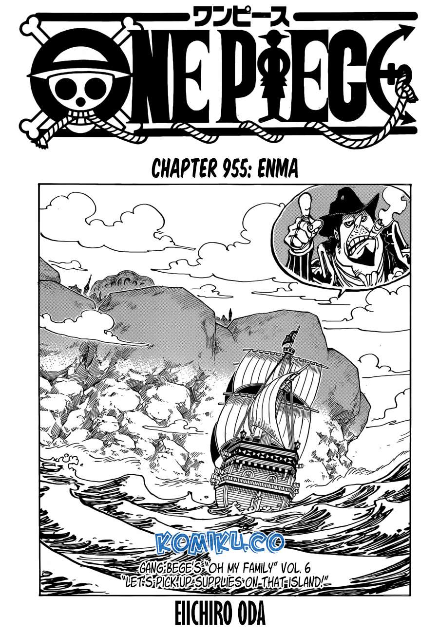 Manga One Piece Chapter 955 gambar nomor 2