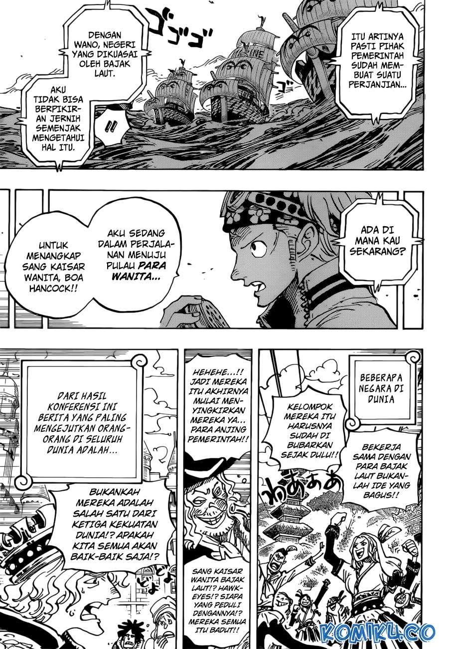 One Piece Chapter 956 Gambar 14