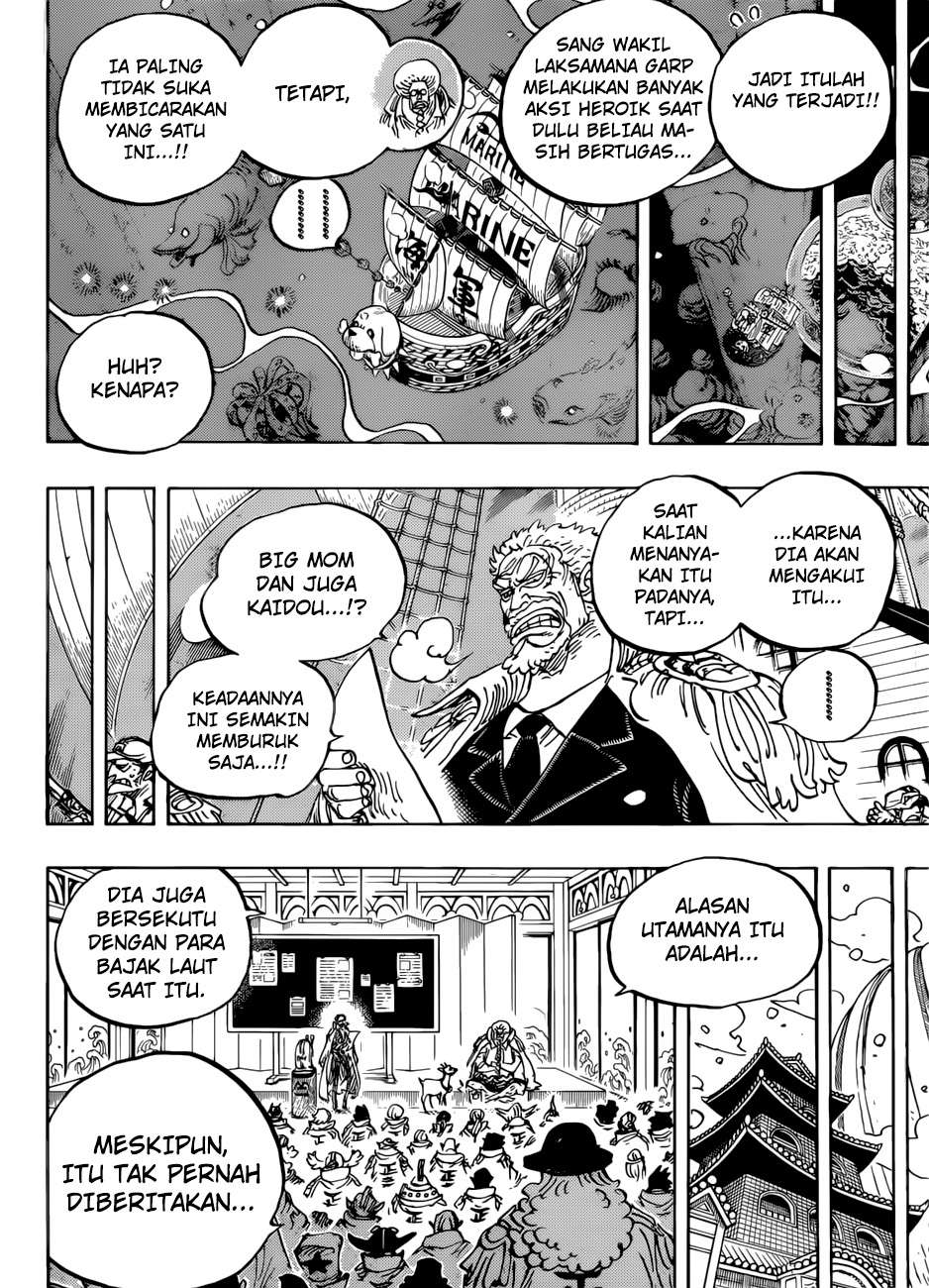 One Piece Chapter 957 Gambar 9