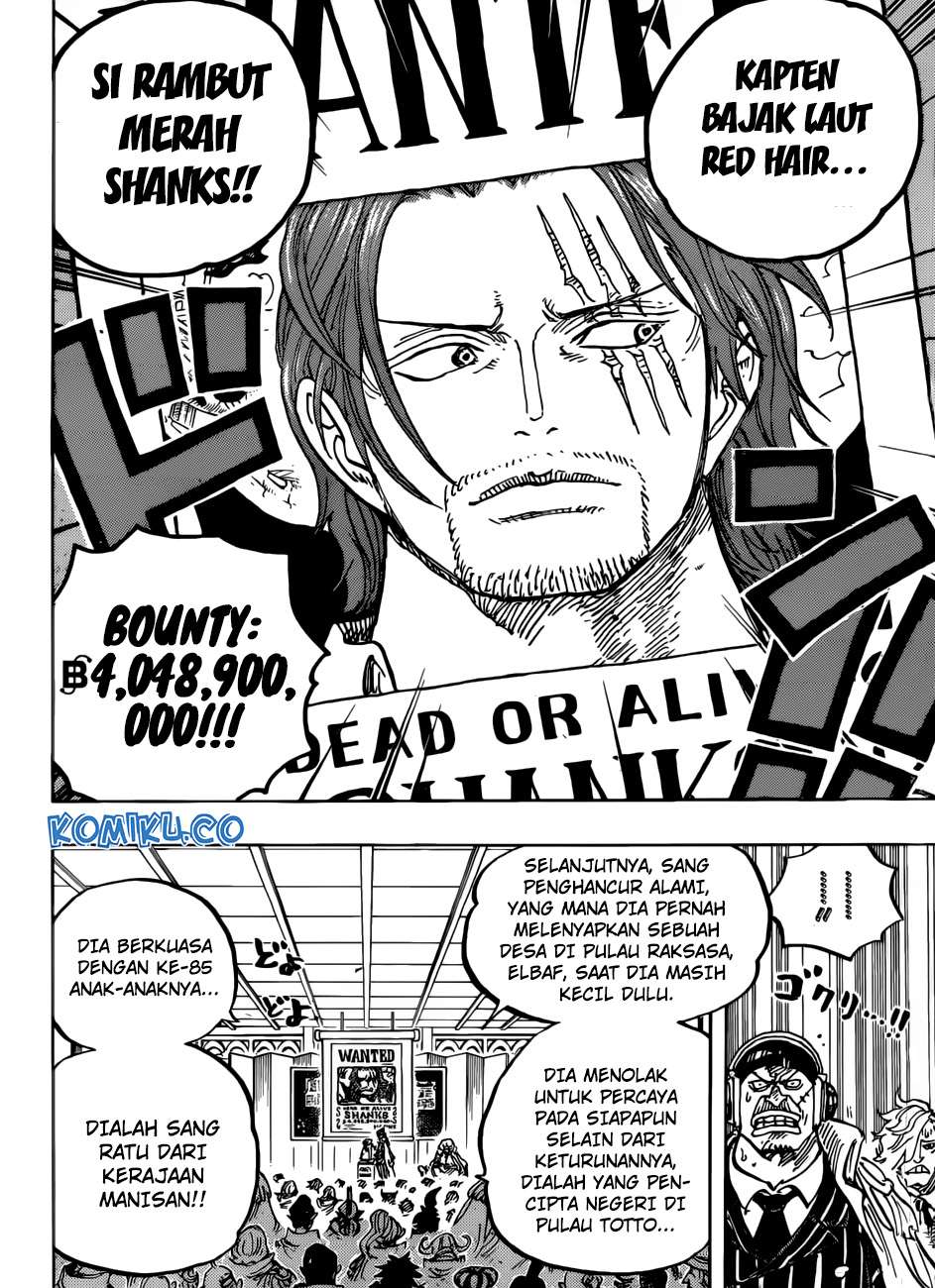 One Piece Chapter 957 Gambar 15