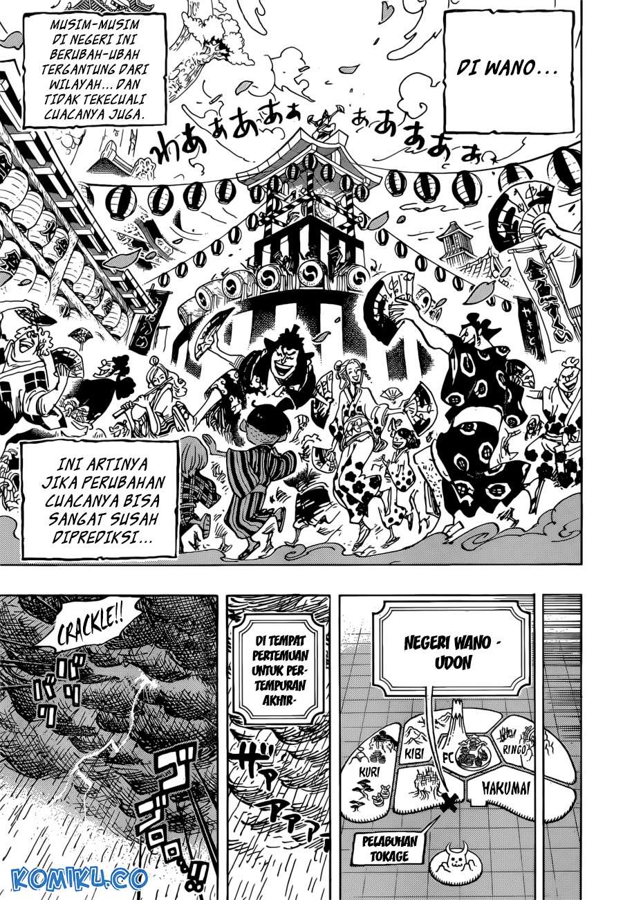 One Piece Chapter 958 Gambar 9